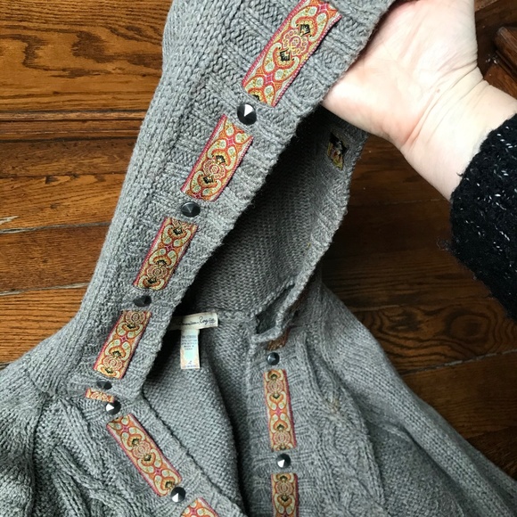 American Rag nordic style button up sweater. large - Picture 4 of 10